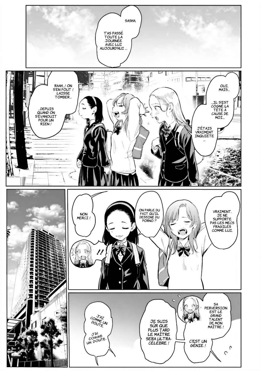 Sasha-chan to Classmate Otaku-kun Chapitre 5: À demain. - Page 3