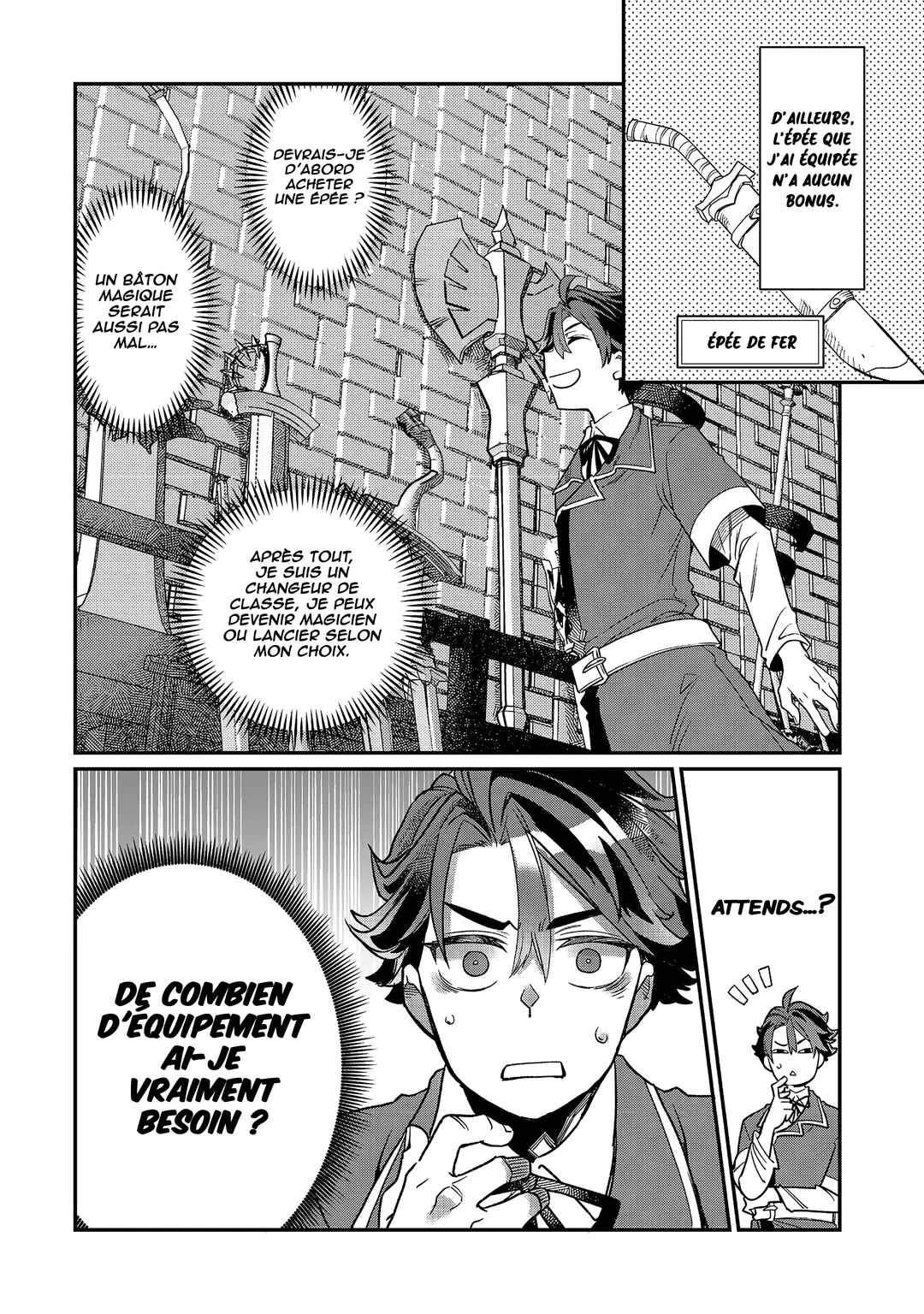 Sekai de Yuuitsu no Tenshokushi: Job Hopper na Ore wa, Isekai de Subete no Job o Kiwameru Koto ni Shita Chapitre 10 - Page 3