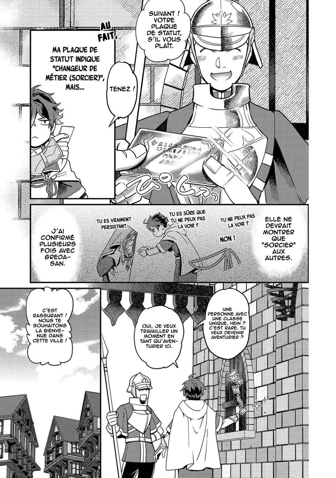 Sekai de Yuuitsu no Tenshokushi: Job Hopper na Ore wa, Isekai de Subete no Job o Kiwameru Koto ni Shita Chapitre 6 - Page 4