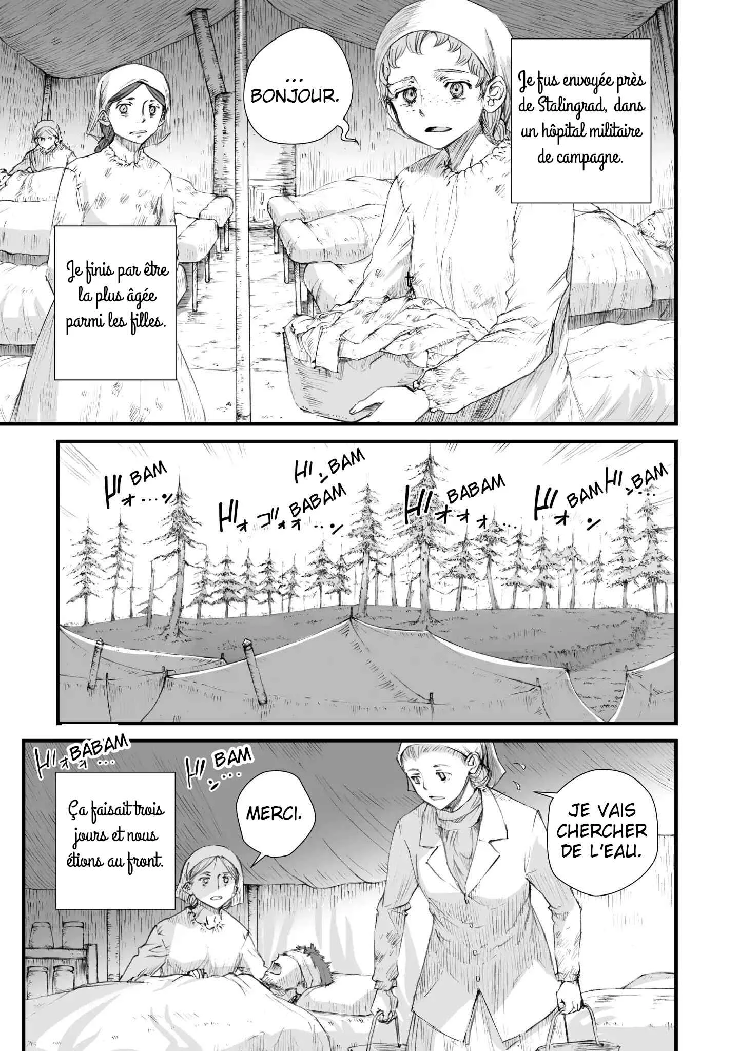 Sensou wa Onna no Kao o Shiteinai Chapitre 1: Du savon spécial "K" - Page 5