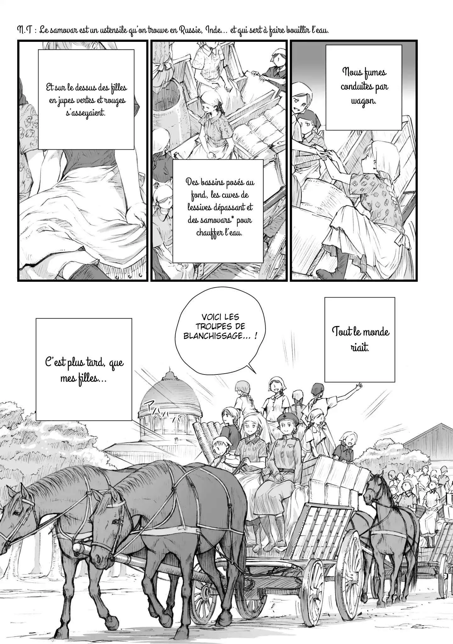 Sensou wa Onna no Kao o Shiteinai Chapitre 1: Du savon spécial "K" - Page 8