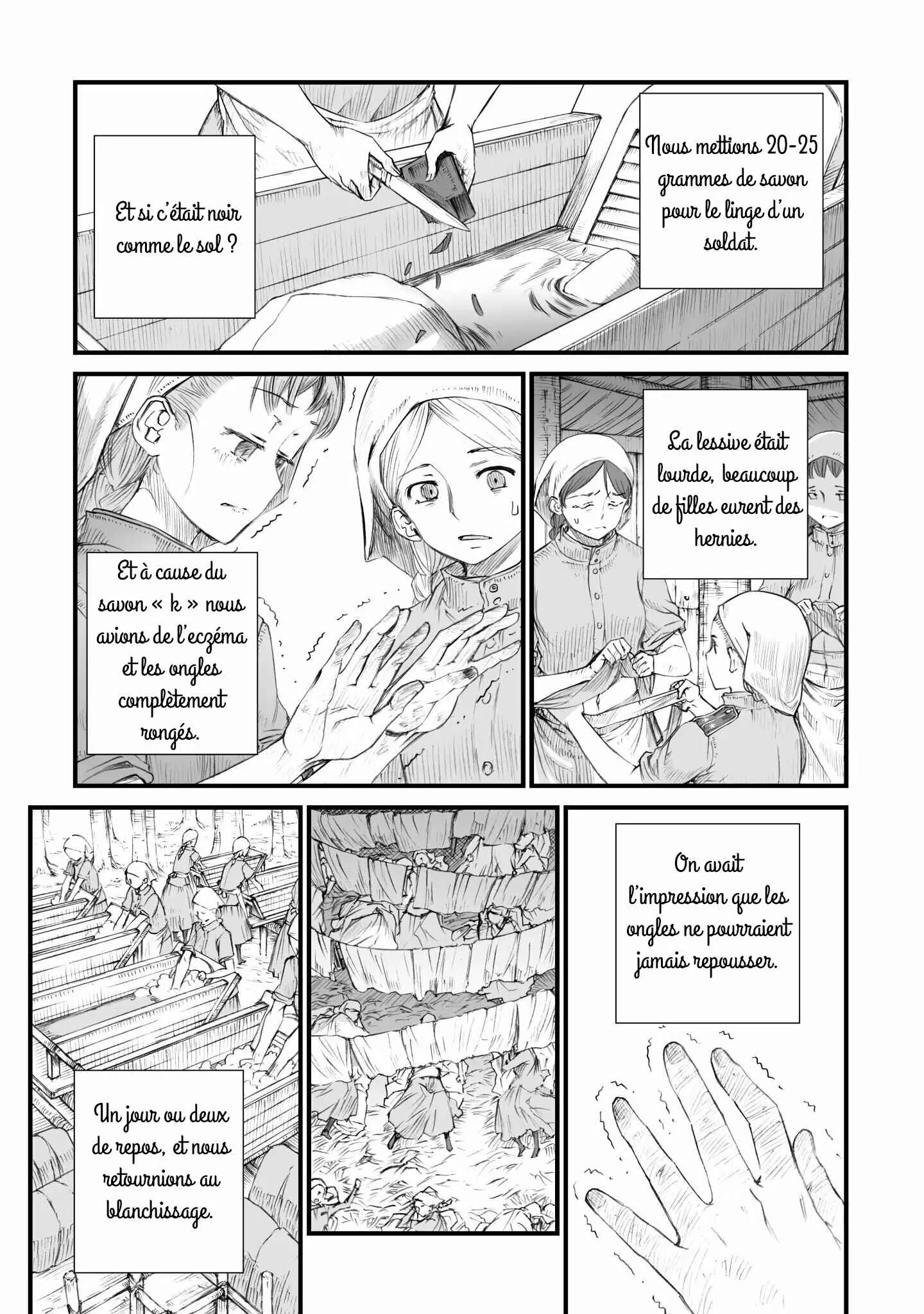 Sensou wa Onna no Kao o Shiteinai Chapitre 1: Du savon spécial "K" - Page 11