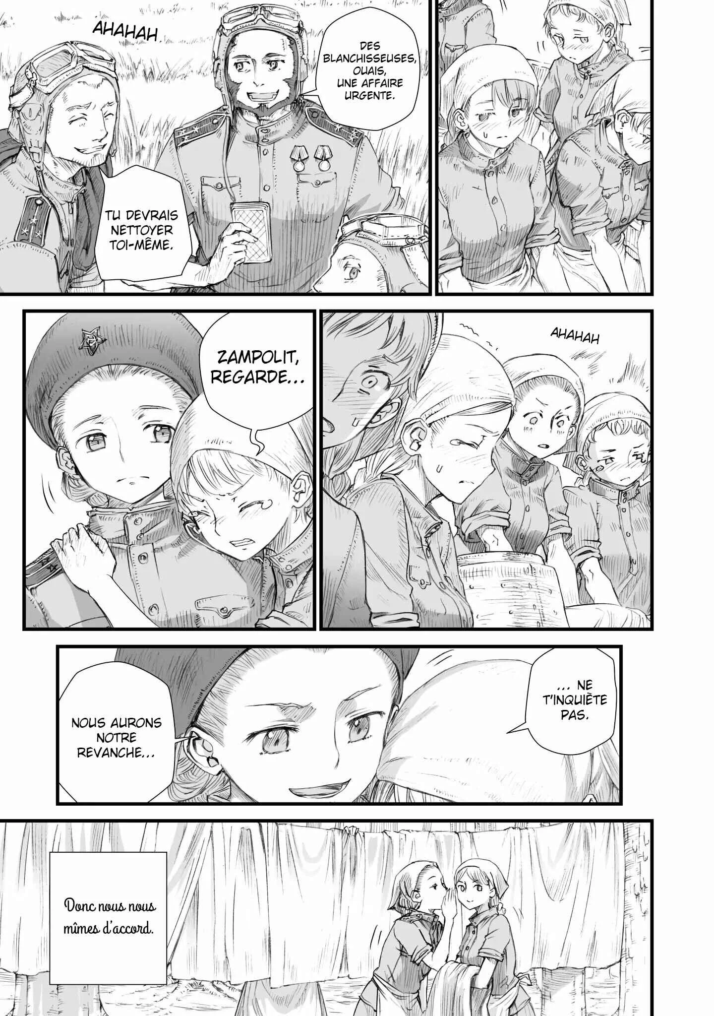 Sensou wa Onna no Kao o Shiteinai Chapitre 1: Du savon spécial "K" - Page 13