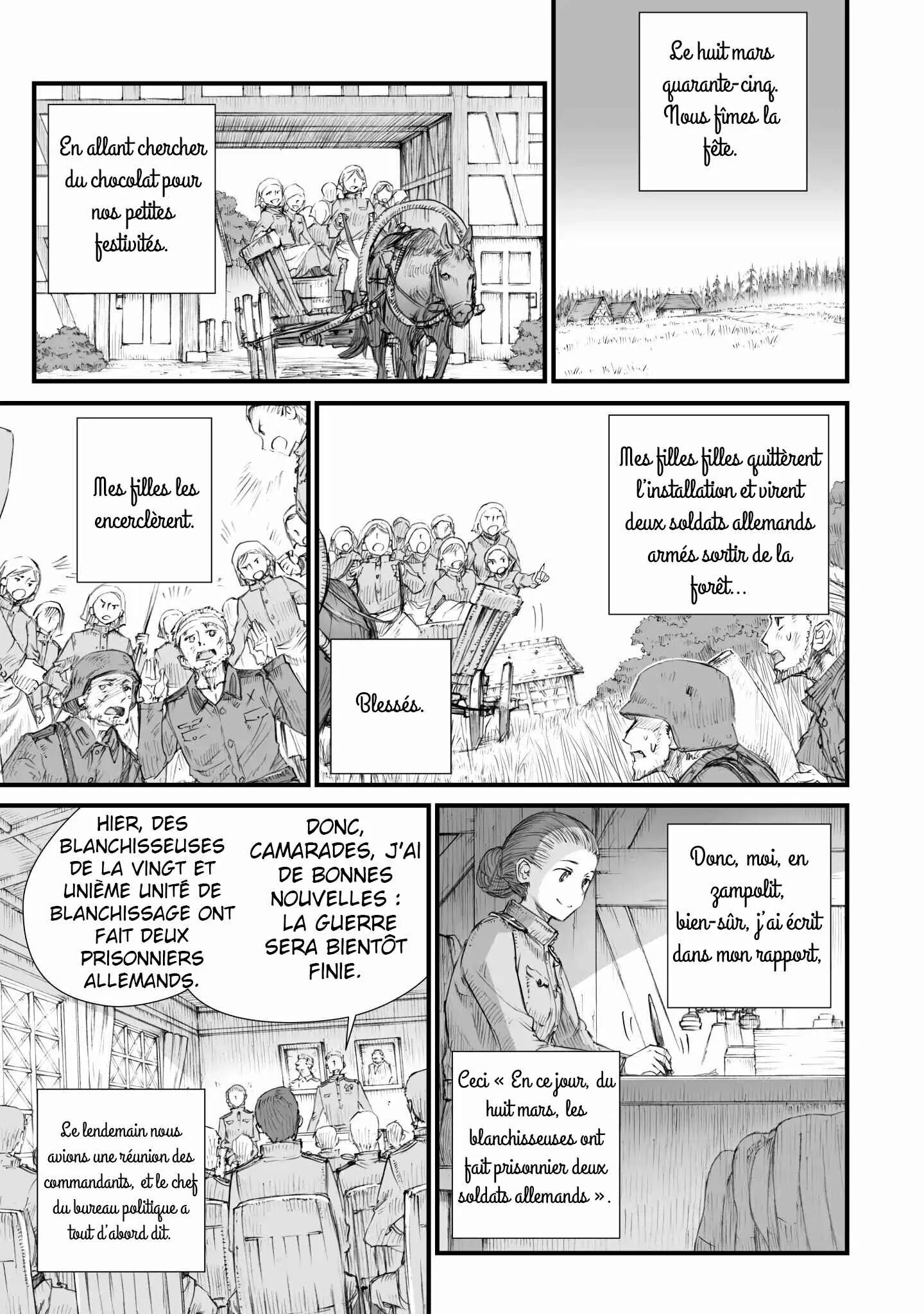 Sensou wa Onna no Kao o Shiteinai Chapitre 1: Du savon spécial "K" - Page 19