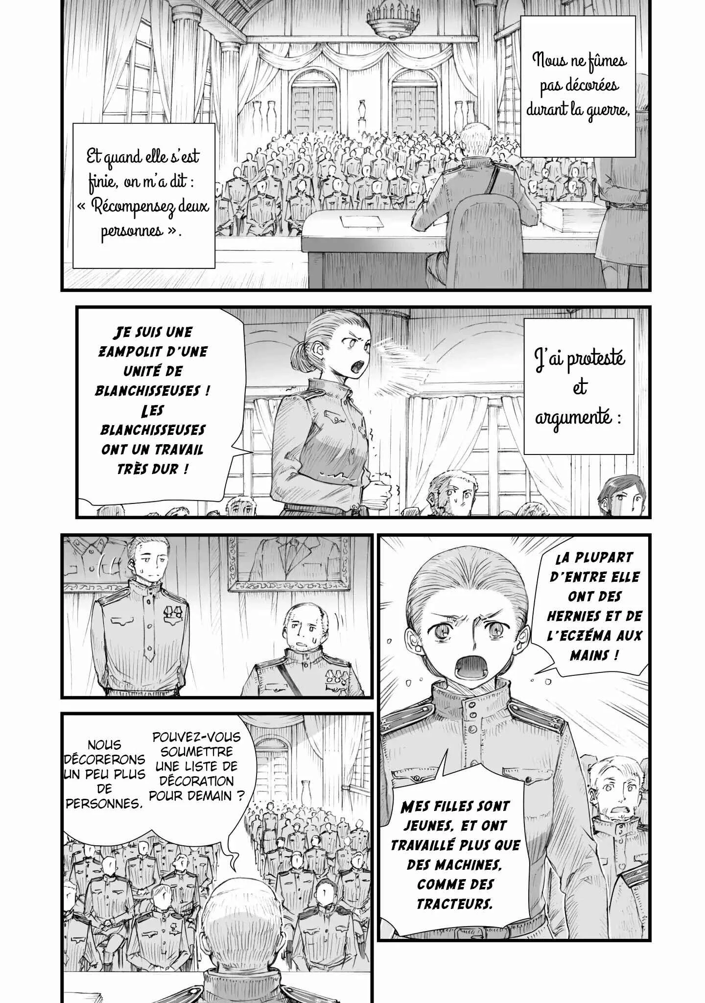 Sensou wa Onna no Kao o Shiteinai Chapitre 1: Du savon spécial "K" - Page 20