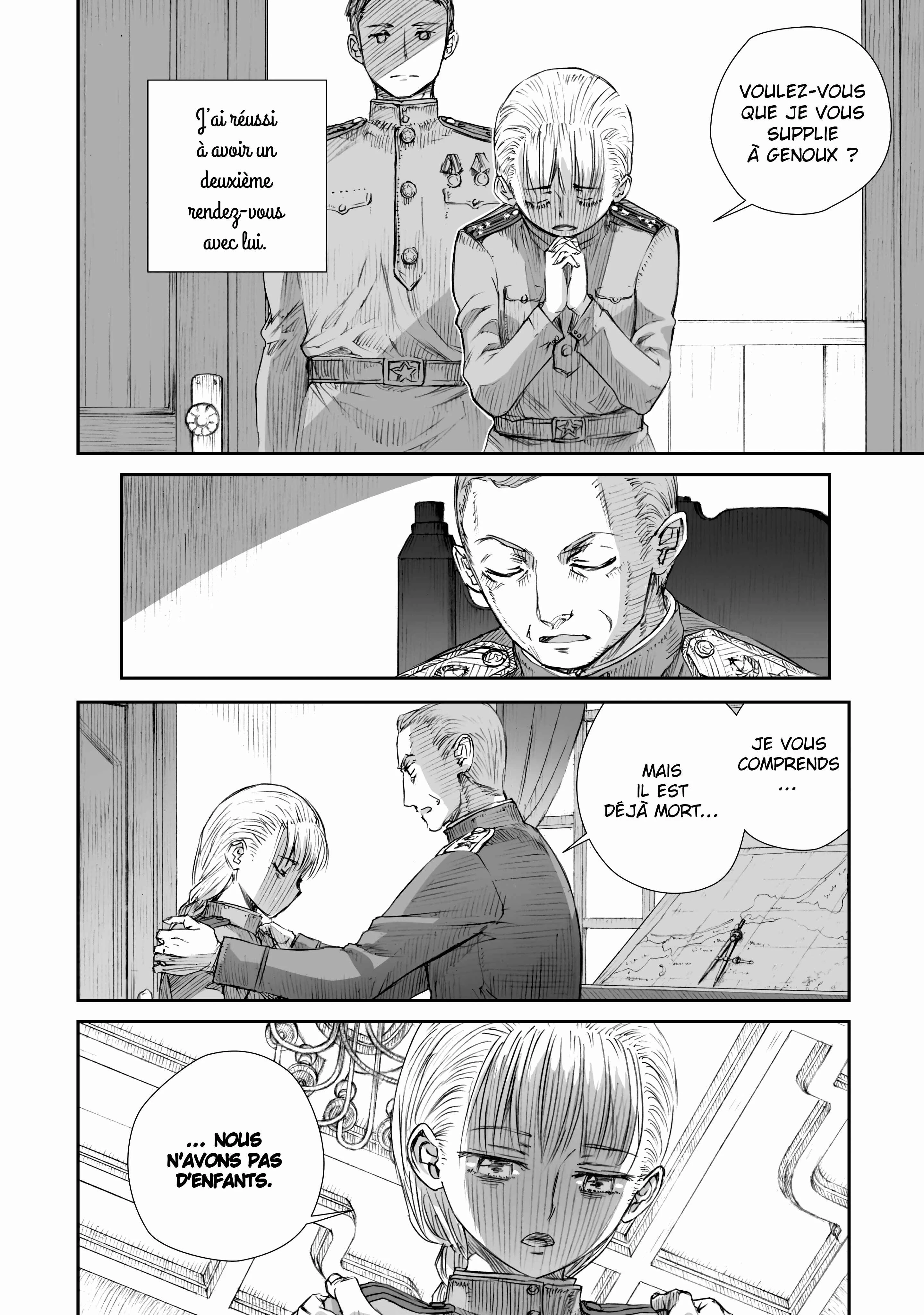 Sensou wa Onna no Kao o Shiteinai Chapitre 2: La guerre m'a pris mon amour - Page 22