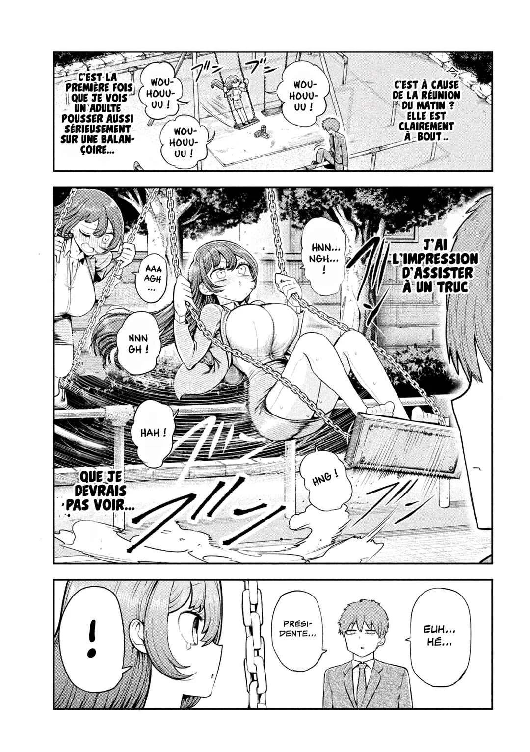 Shachou to Sake to Hoshi Chapitre 2: La présidente et la balançoire - Page 7