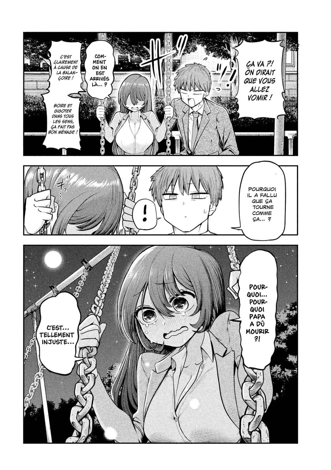Shachou to Sake to Hoshi Chapitre 2: La présidente et la balançoire - Page 12