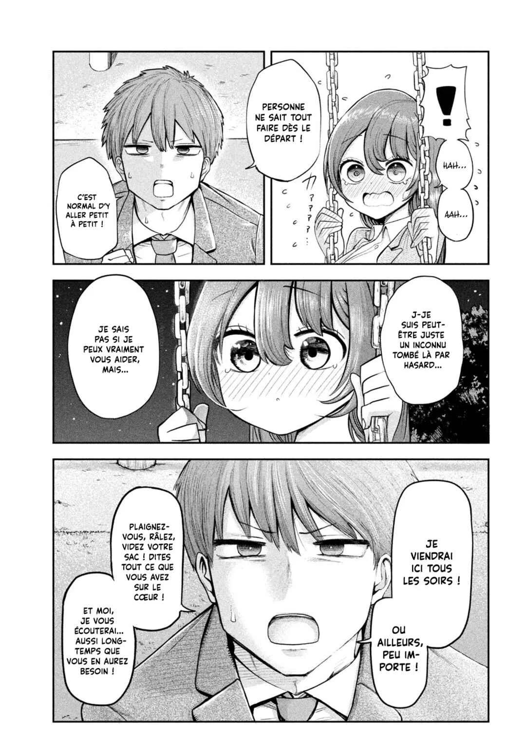 Shachou to Sake to Hoshi Chapitre 2: La présidente et la balançoire - Page 15