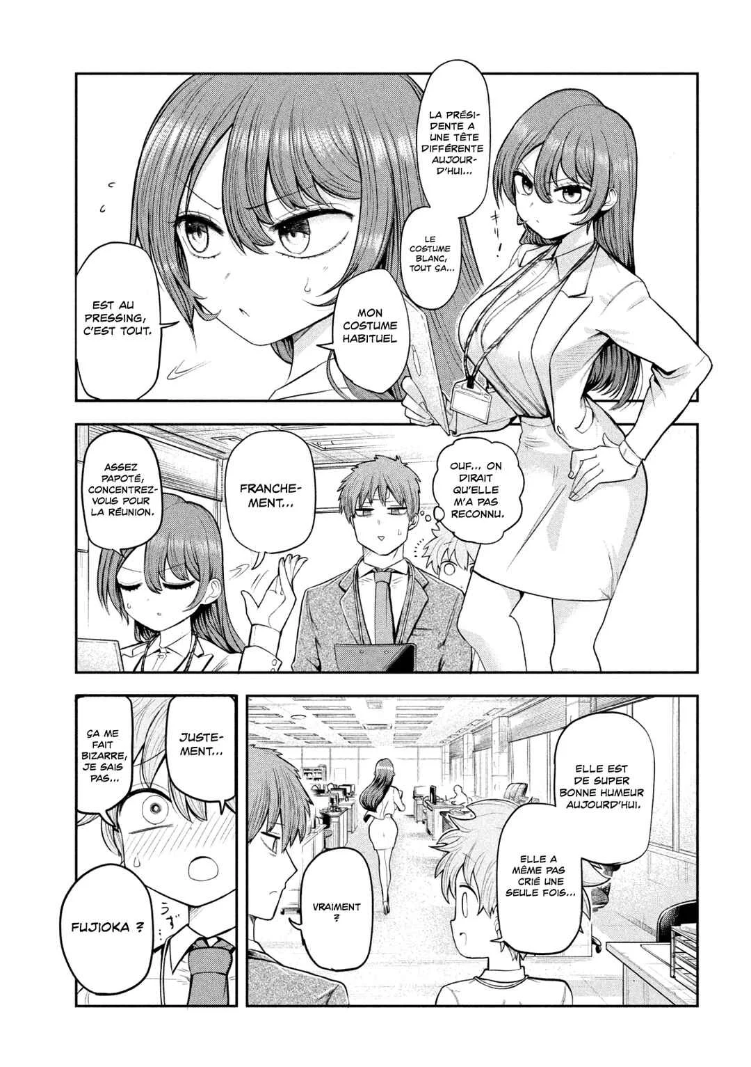 Shachou to Sake to Hoshi Chapitre 2: La présidente et la balançoire - Page 19