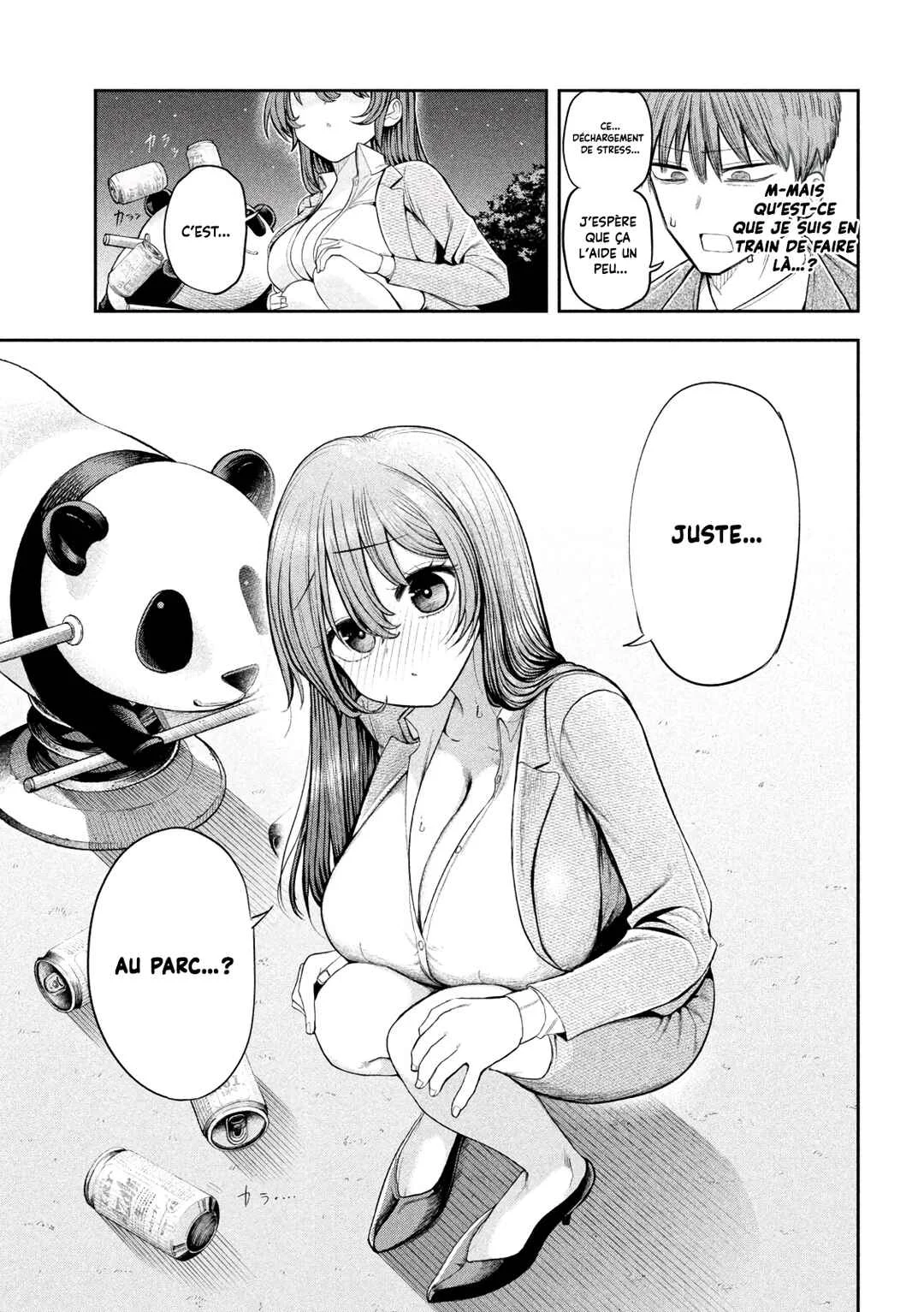Shachou to Sake to Hoshi Chapitre 3: La présidente et le panda - Page 15