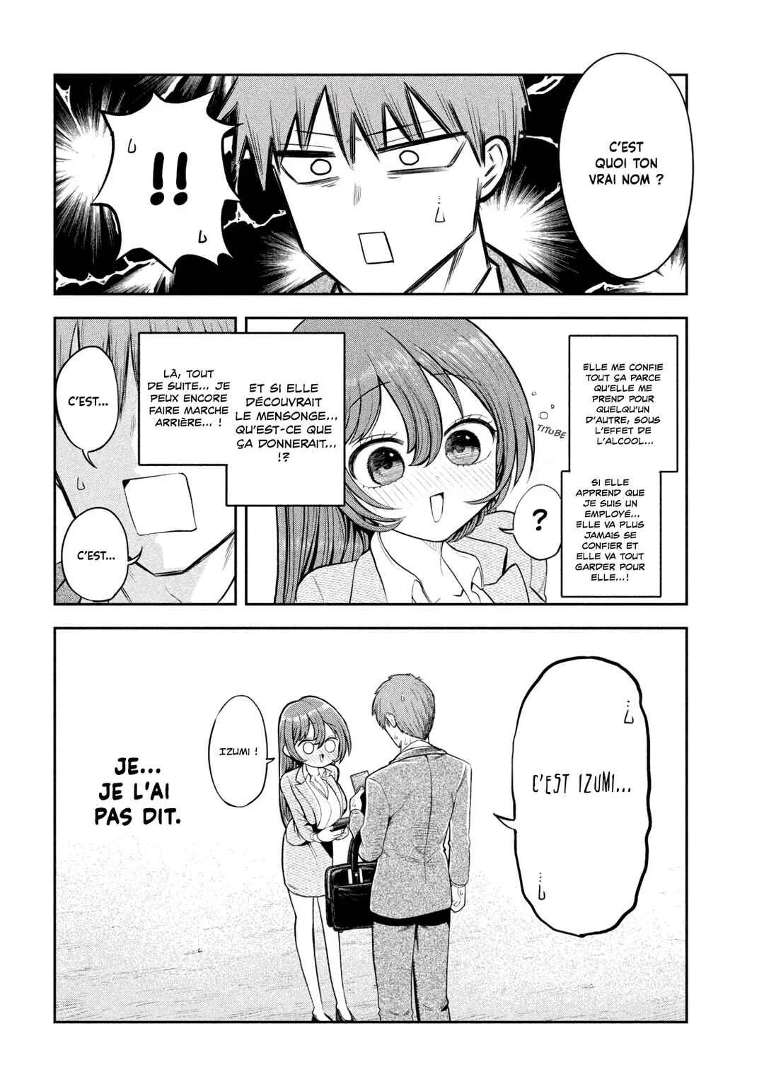 Shachou to Sake to Hoshi Chapitre 3: La présidente et le panda - Page 18