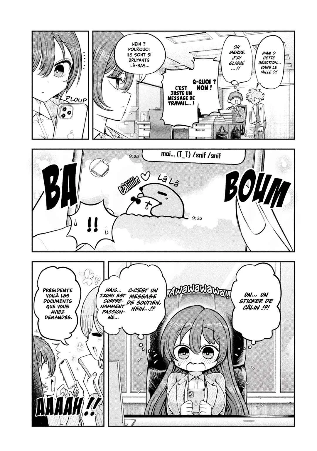 Shachou to Sake to Hoshi Chapitre 3: La présidente et le panda - Page 21
