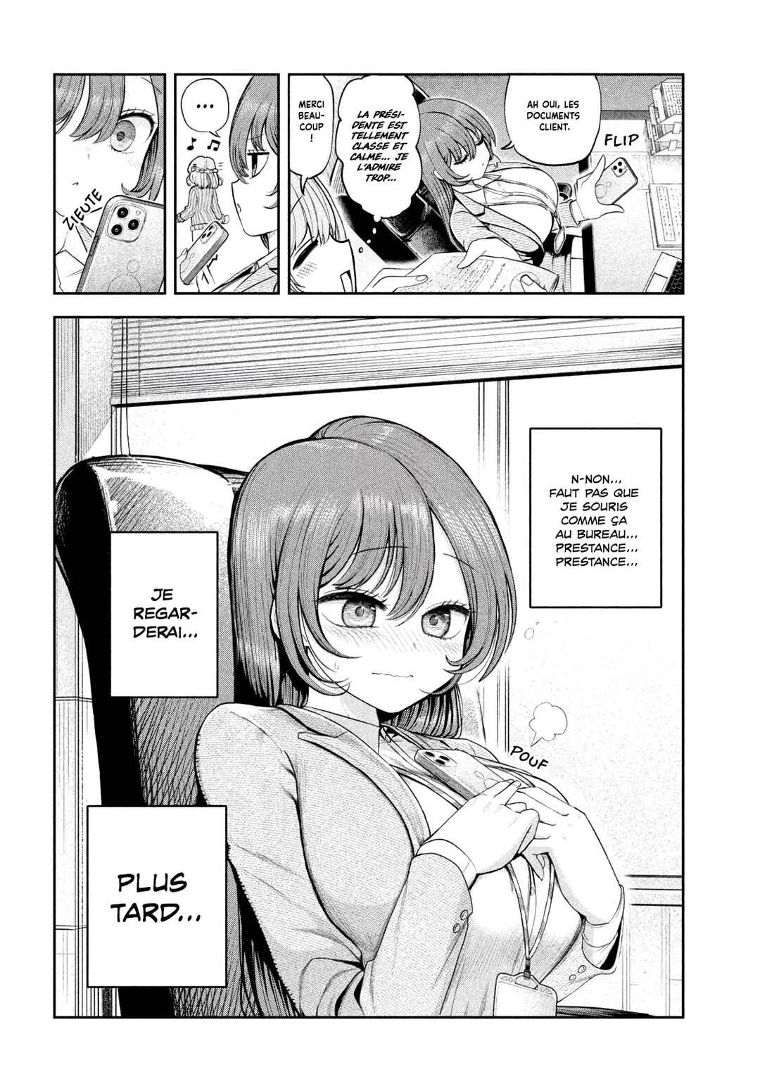 Shachou to Sake to Hoshi Chapitre 3: La présidente et le panda - Page 22