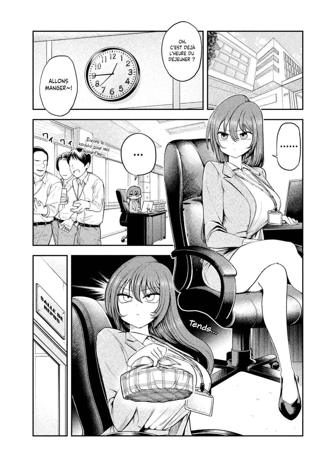 Shachou to Sake to Hoshi Chapitre 4: La présidente et le bento - Page 3