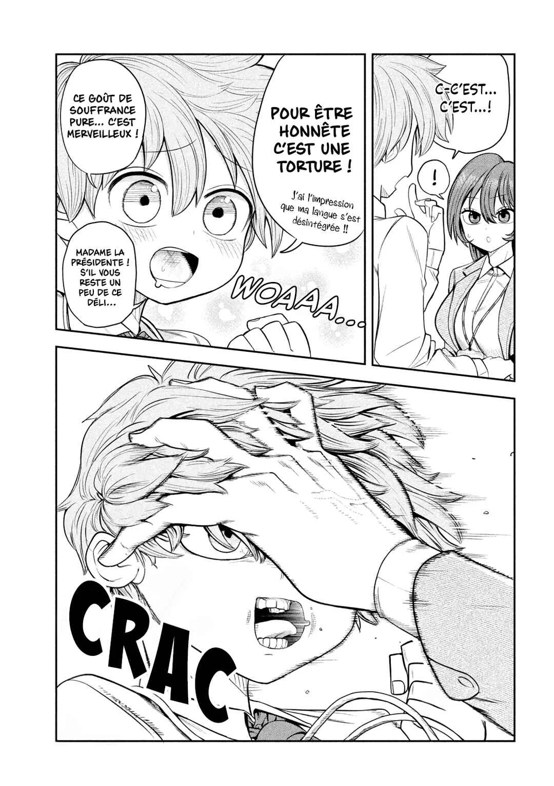 Shachou to Sake to Hoshi Chapitre 4: La présidente et le bento - Page 9