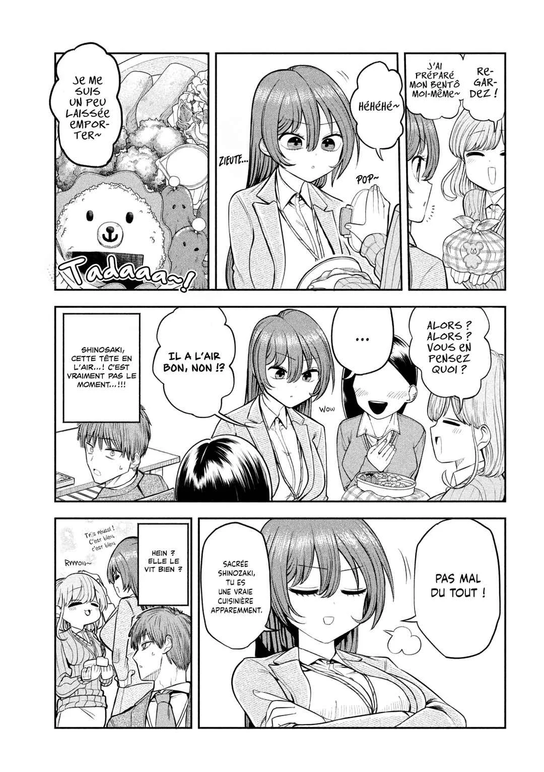 Shachou to Sake to Hoshi Chapitre 4: La présidente et le bento - Page 11