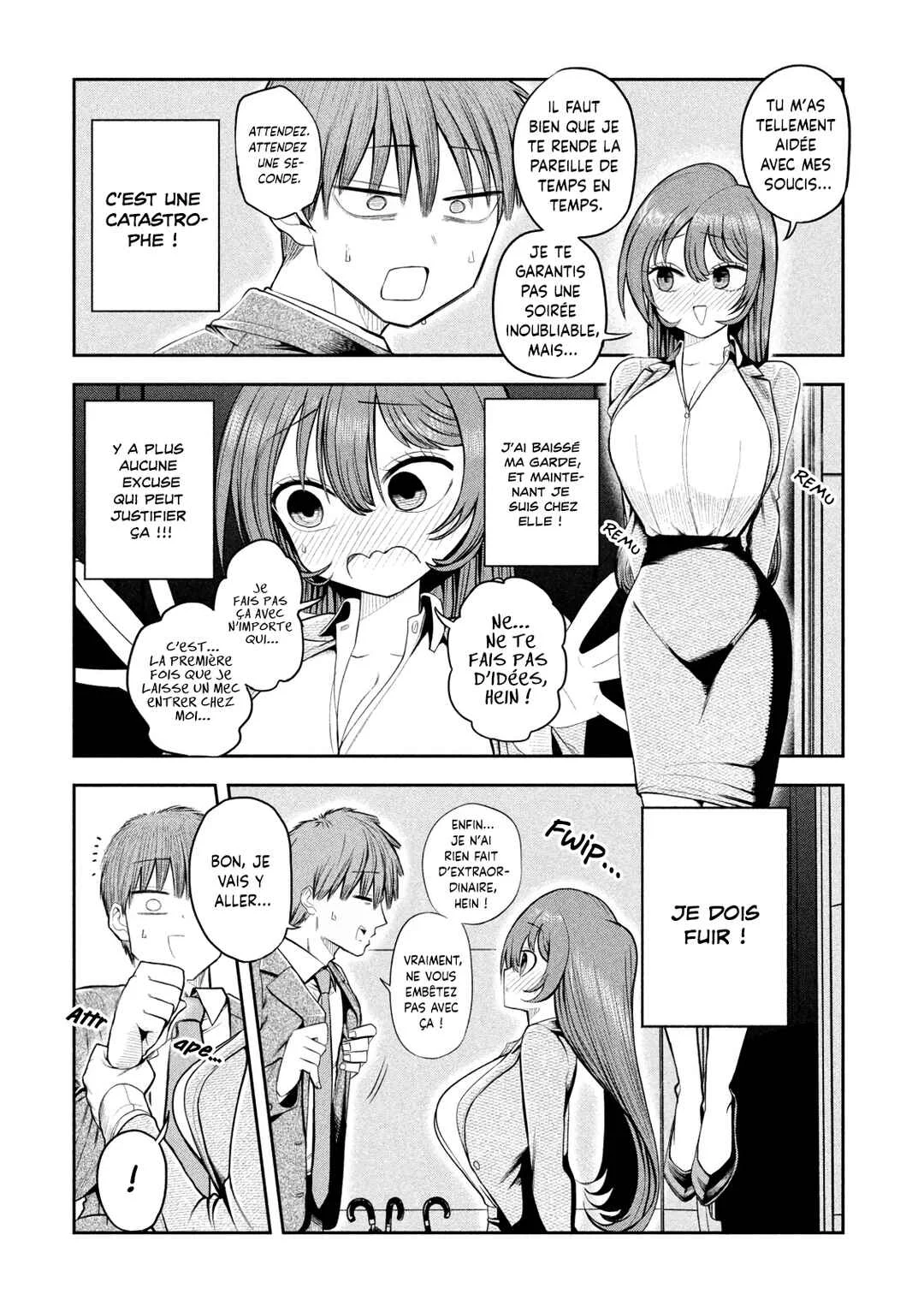 Shachou to Sake to Hoshi Chapitre 5: La présidente et la beuverie à la maison - Page 3