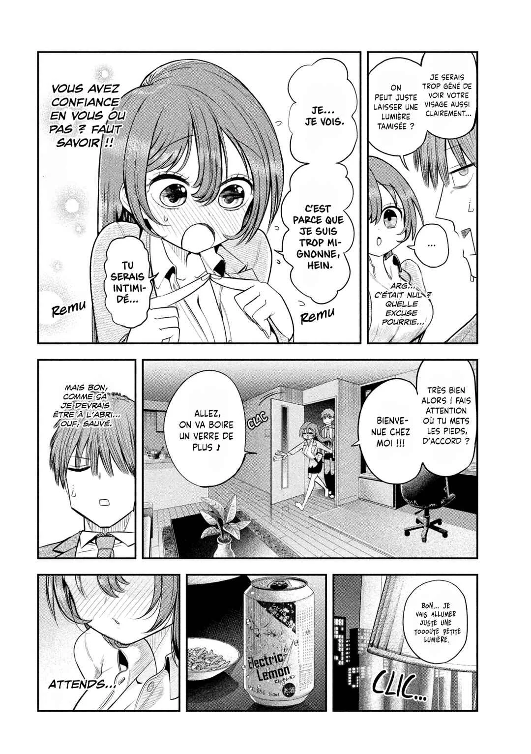 Shachou to Sake to Hoshi Chapitre 5: La présidente et la beuverie à la maison - Page 9