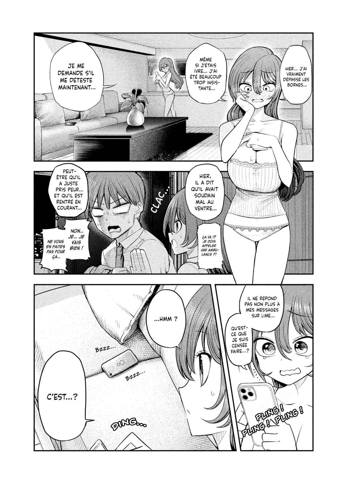 Shachou to Sake to Hoshi Chapitre 5: La présidente et la beuverie à la maison - Page 20