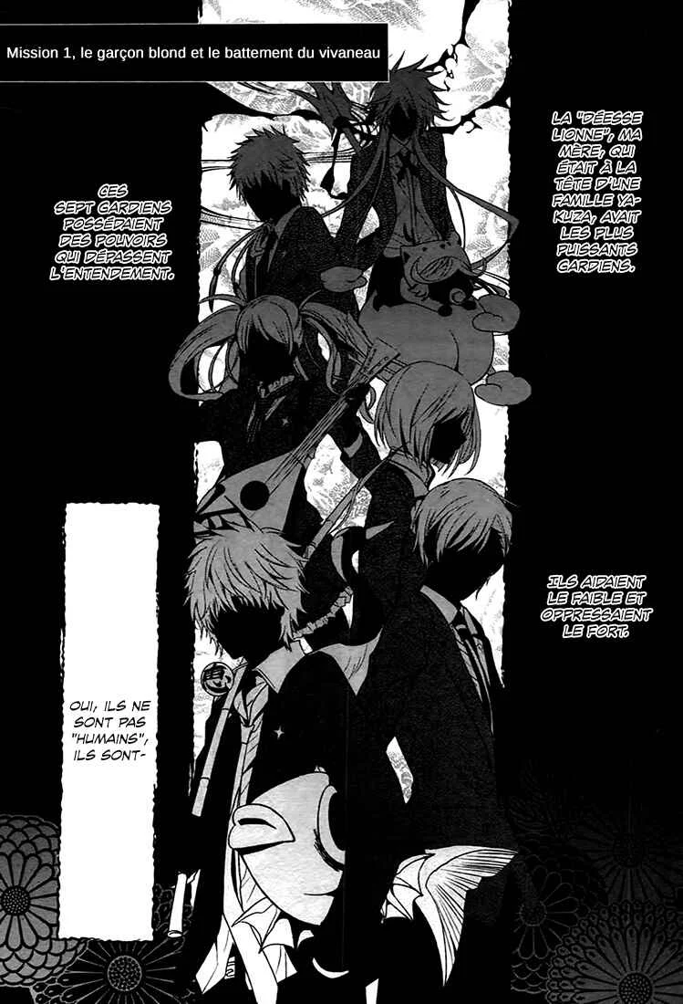 Shichifuku Mafia Chapitre 1: Le garçon blond et le battement du vivaneau - Page 5