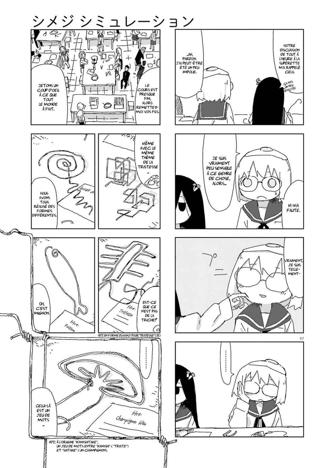 Shimeji Simulation Chapitre 4: Forme - Page 7
