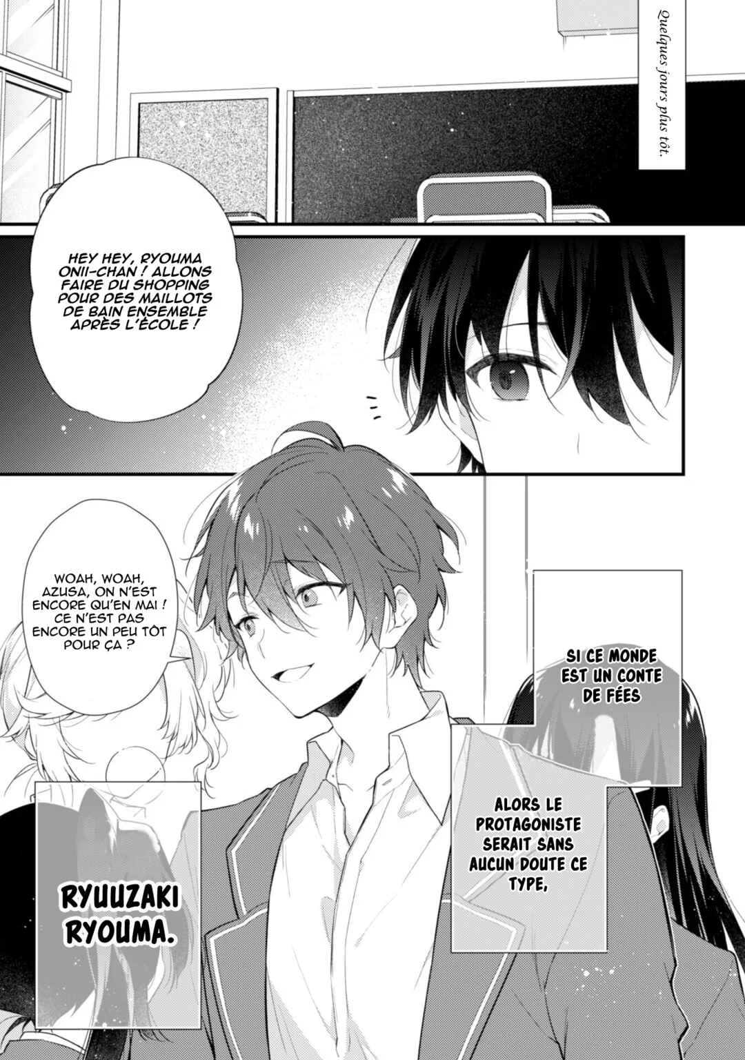 Shimotsuki-san wa Mobu ga Suki: Hitomishiri na Kanojo wa Ore ni Dake Dere Amai Chapitre 1 - Page 2