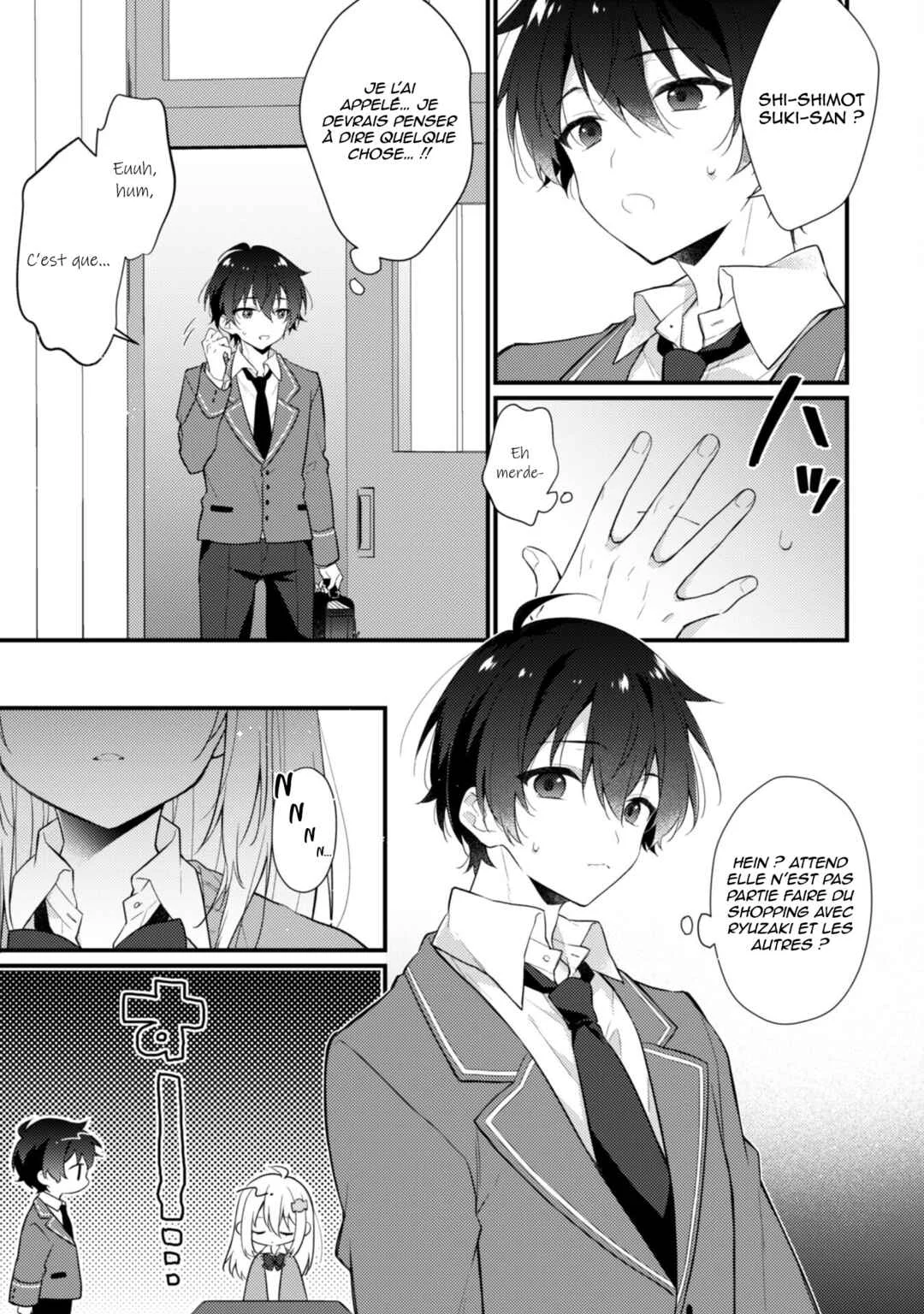Shimotsuki-san wa Mobu ga Suki: Hitomishiri na Kanojo wa Ore ni Dake Dere Amai Chapitre 1 - Page 18