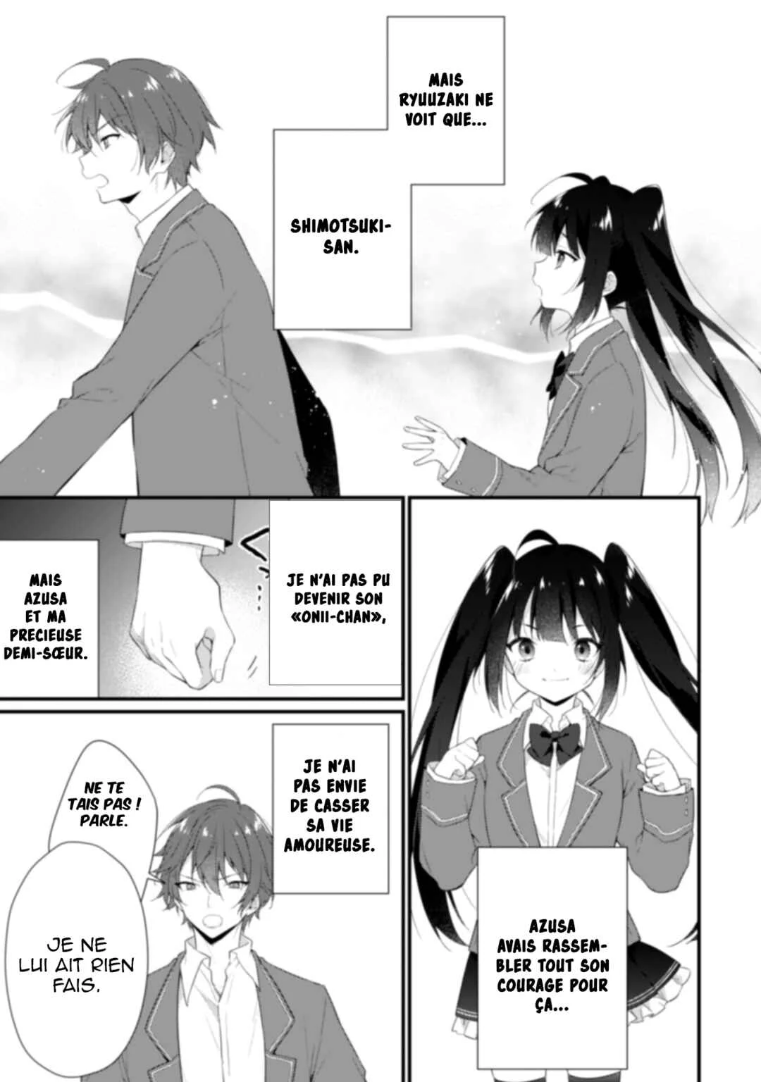 Shimotsuki-san wa Mobu ga Suki: Hitomishiri na Kanojo wa Ore ni Dake Dere Amai Chapitre 3 - Page 4