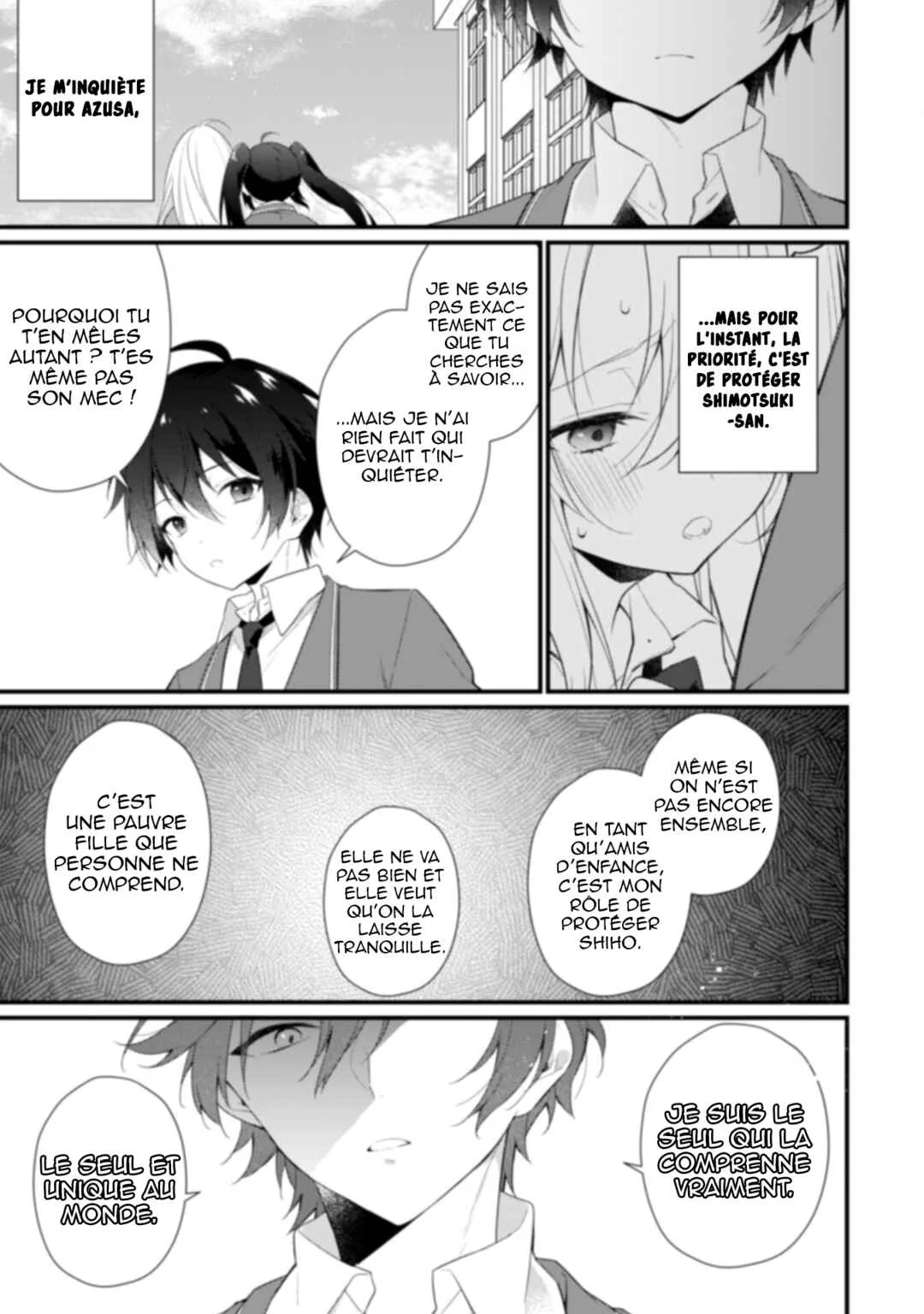 Shimotsuki-san wa Mobu ga Suki: Hitomishiri na Kanojo wa Ore ni Dake Dere Amai Chapitre 3 - Page 10