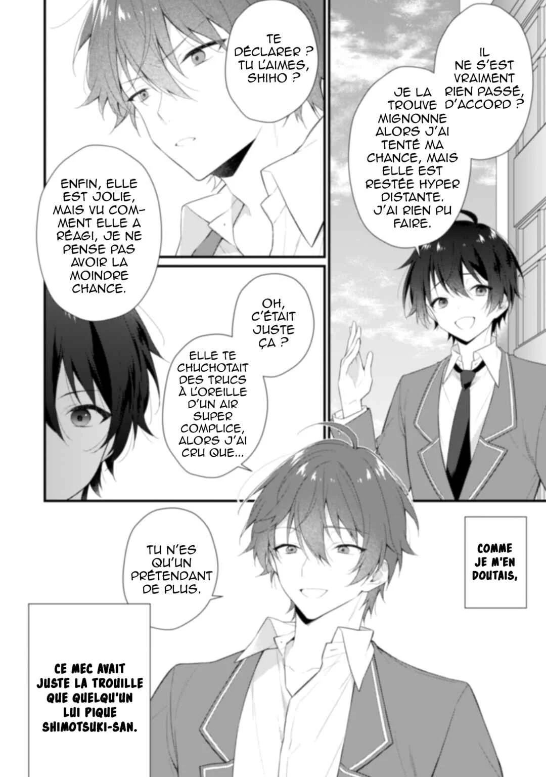 Shimotsuki-san wa Mobu ga Suki: Hitomishiri na Kanojo wa Ore ni Dake Dere Amai Chapitre 3 - Page 17
