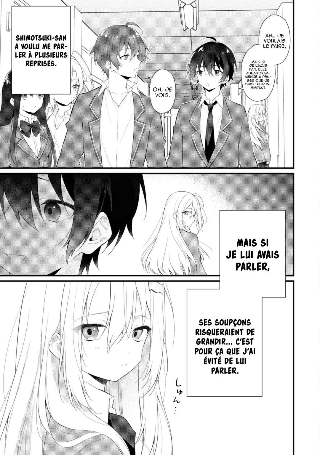 Shimotsuki-san wa Mobu ga Suki: Hitomishiri na Kanojo wa Ore ni Dake Dere Amai Chapitre 4 - Page 2