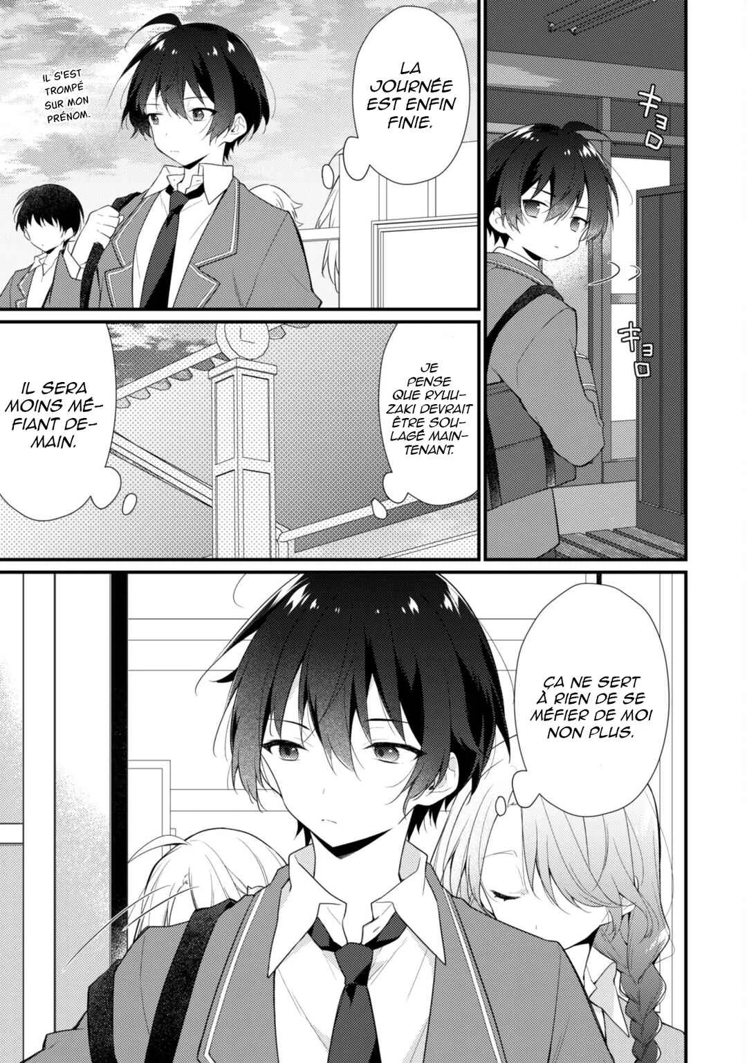 Shimotsuki-san wa Mobu ga Suki: Hitomishiri na Kanojo wa Ore ni Dake Dere Amai Chapitre 4 - Page 3