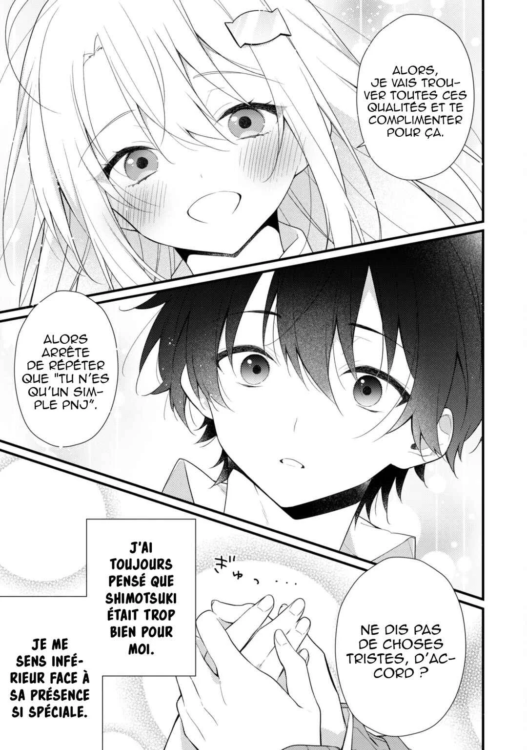 Shimotsuki-san wa Mobu ga Suki: Hitomishiri na Kanojo wa Ore ni Dake Dere Amai Chapitre 4 - Page 16