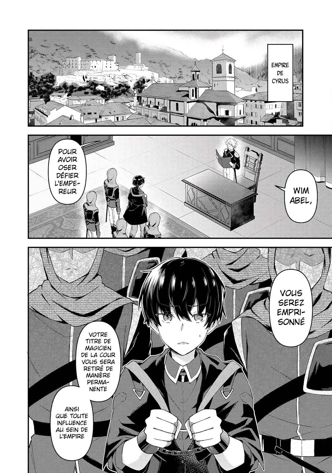 Shinen no Majutsushi ~Hangyakusha to shite Yuuheisareta Ore wa Fushi no Karada to Saikyou no Chikara wo Teniire Boukensha to shite Nariagaru~ Chapitre 1 - Page 4