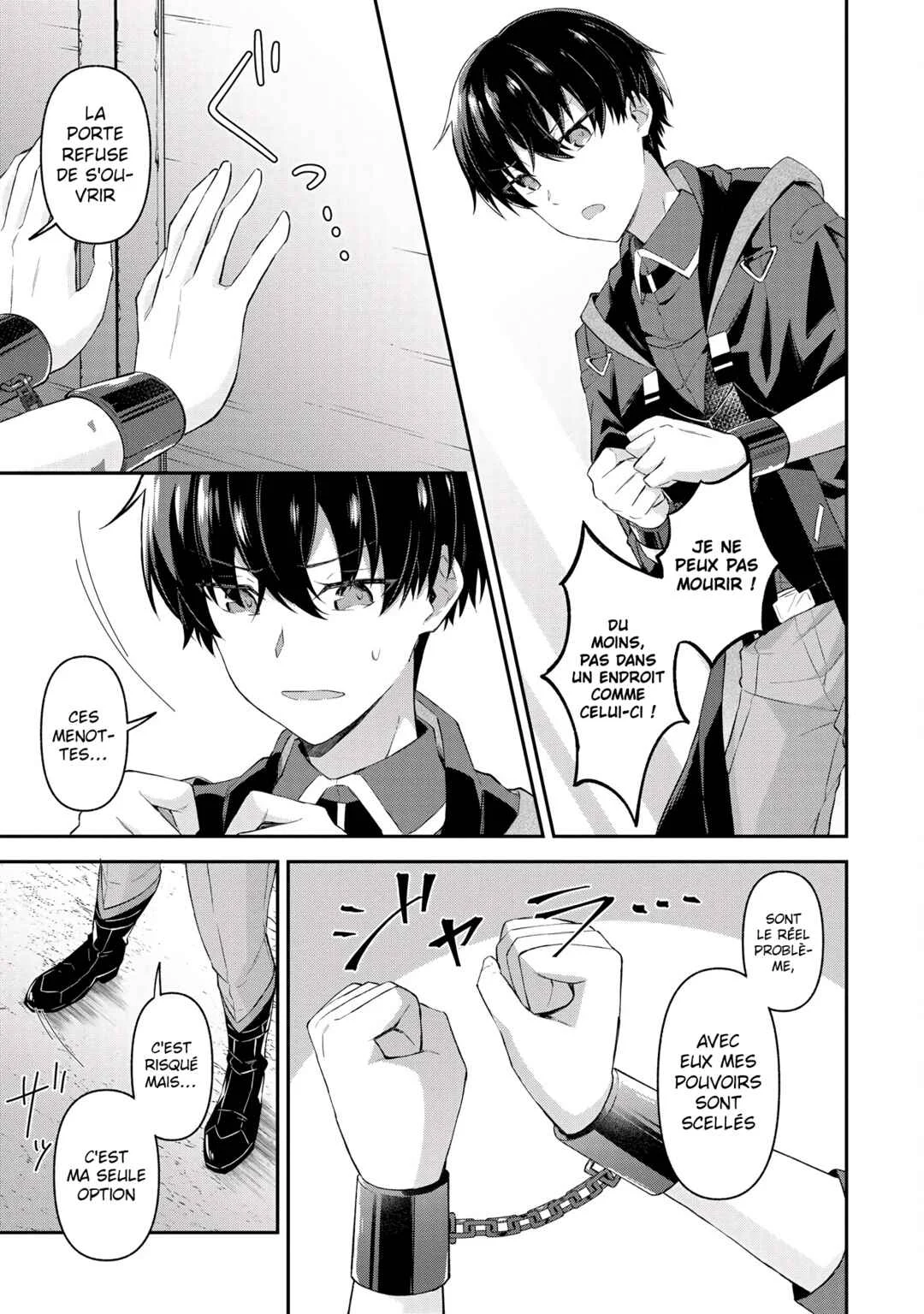 Shinen no Majutsushi ~Hangyakusha to shite Yuuheisareta Ore wa Fushi no Karada to Saikyou no Chikara wo Teniire Boukensha to shite Nariagaru~ Chapitre 1 - Page 9