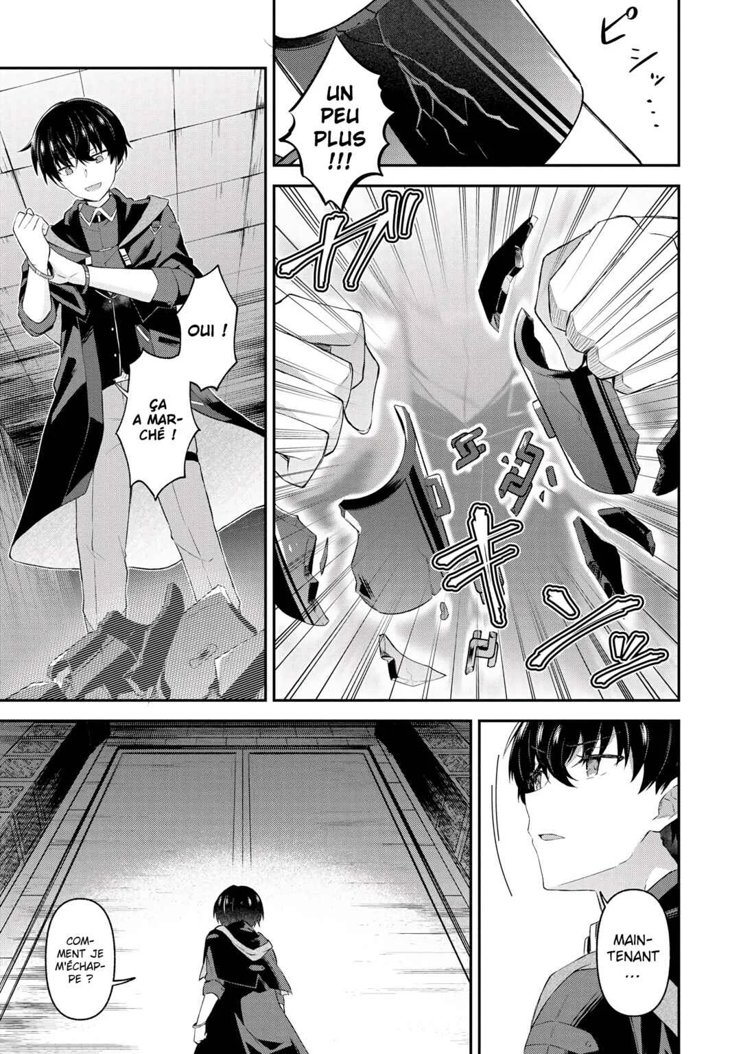 Shinen no Majutsushi ~Hangyakusha to shite Yuuheisareta Ore wa Fushi no Karada to Saikyou no Chikara wo Teniire Boukensha to shite Nariagaru~ Chapitre 1 - Page 11