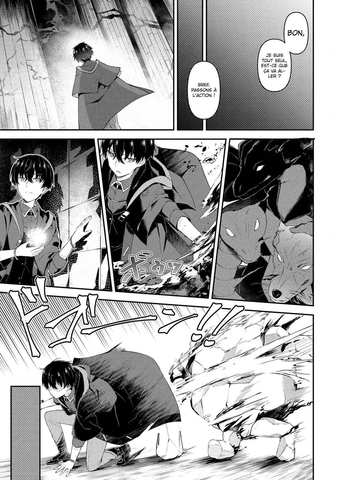 Shinen no Majutsushi ~Hangyakusha to shite Yuuheisareta Ore wa Fushi no Karada to Saikyou no Chikara wo Teniire Boukensha to shite Nariagaru~ Chapitre 1 - Page 15