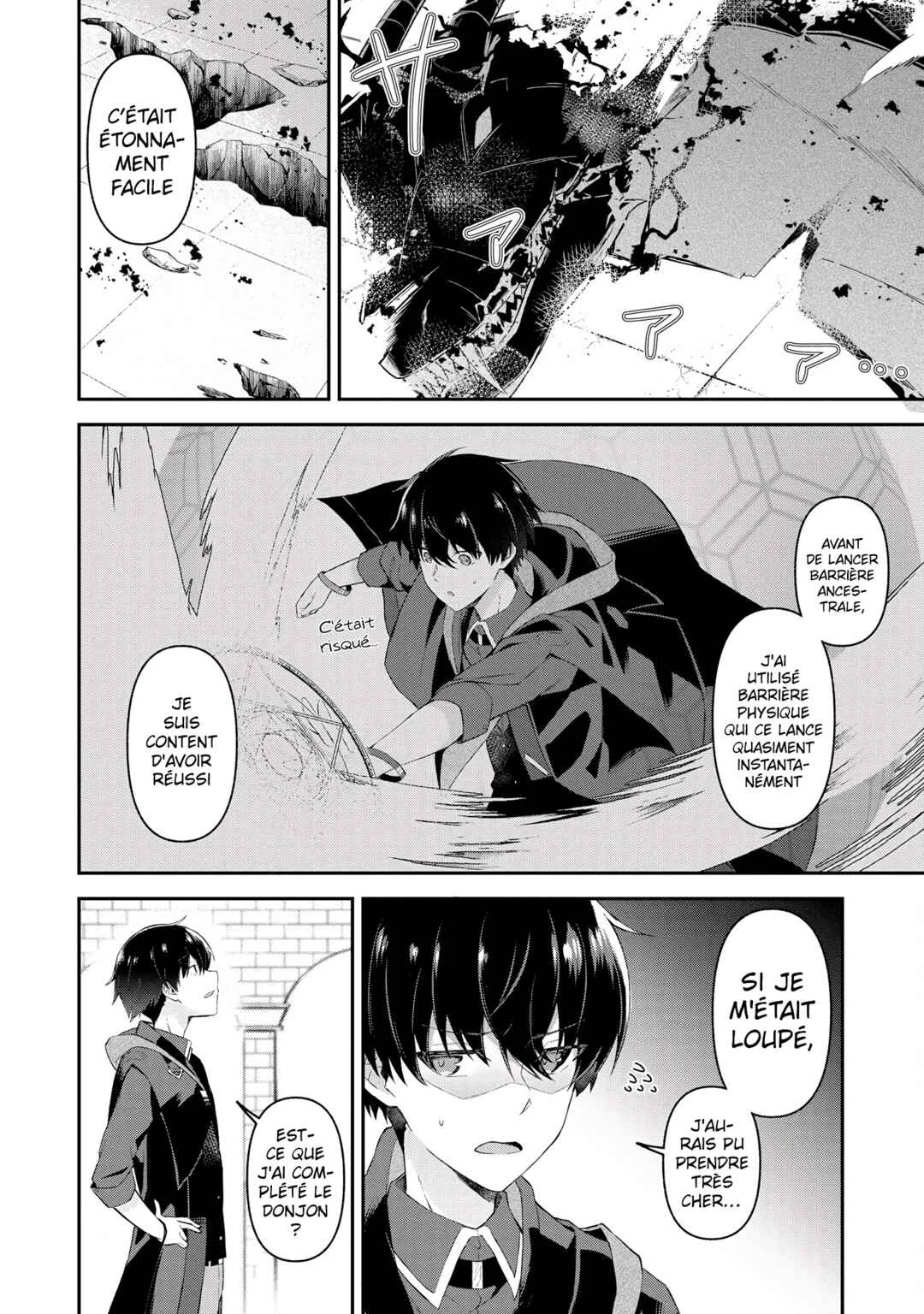 Shinen no Majutsushi ~Hangyakusha to shite Yuuheisareta Ore wa Fushi no Karada to Saikyou no Chikara wo Teniire Boukensha to shite Nariagaru~ Chapitre 1 - Page 24