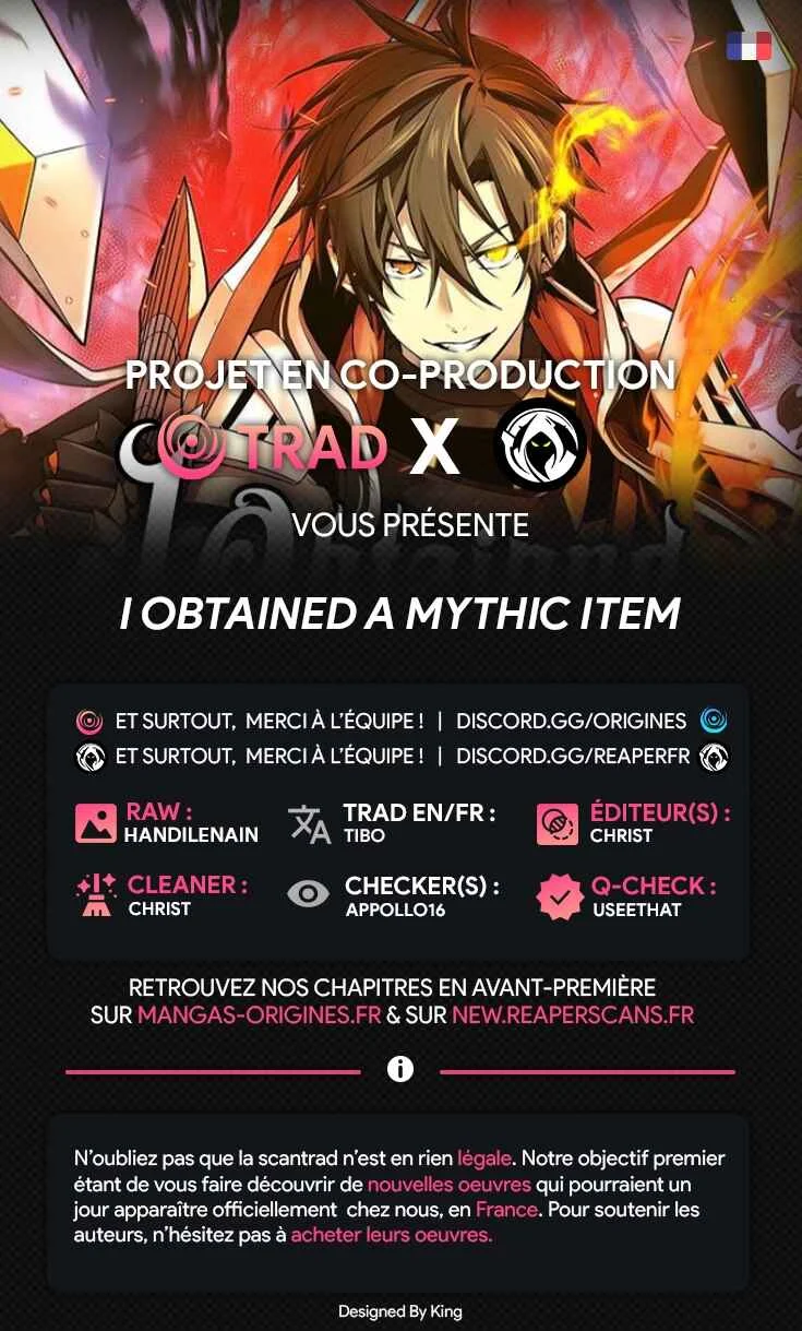 Shinhwageup Gwisok Item eul Son e Neo-eotda Chapitre 1 - Page 1