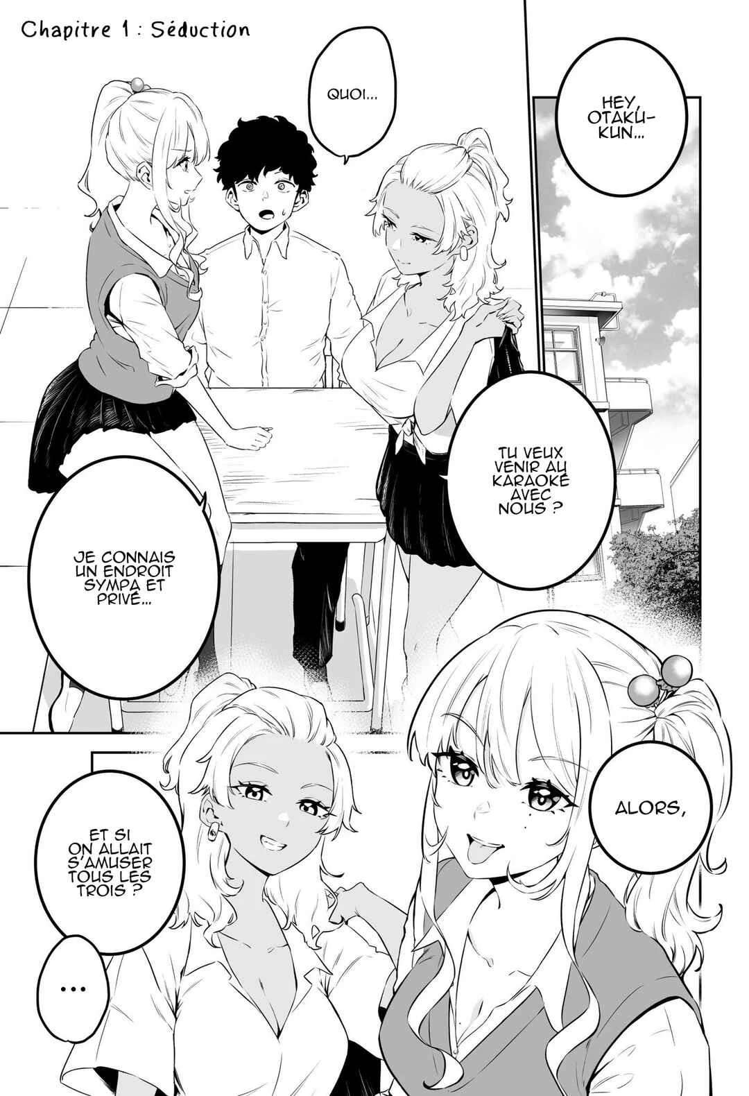 Shiro Gal to Kuro Gal no Yuuwaku Chapitre 1: Séduction - Page 1