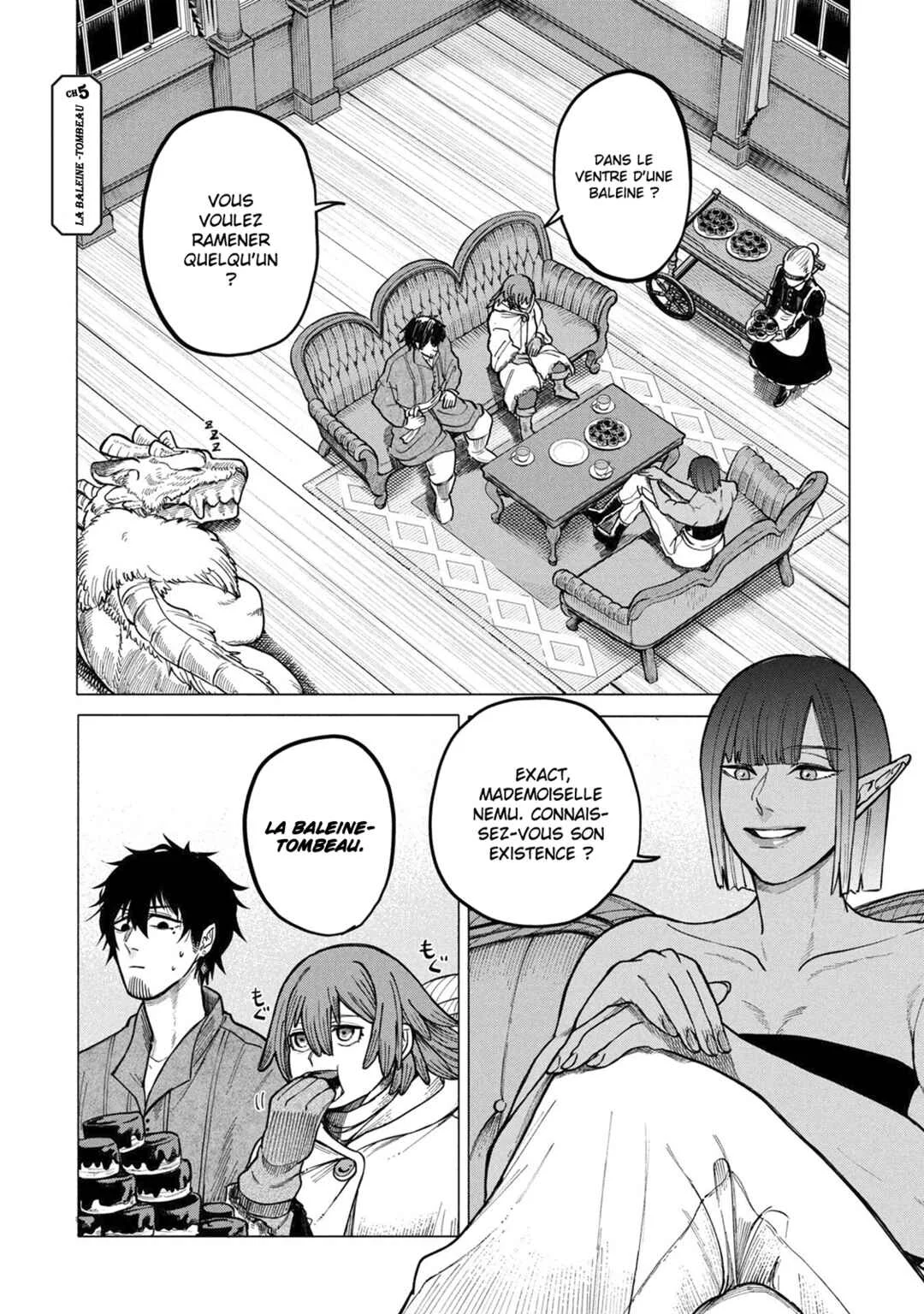 Shitai Katsugi no Nemu Chapitre 5: La baleine-tombeau - Page 1