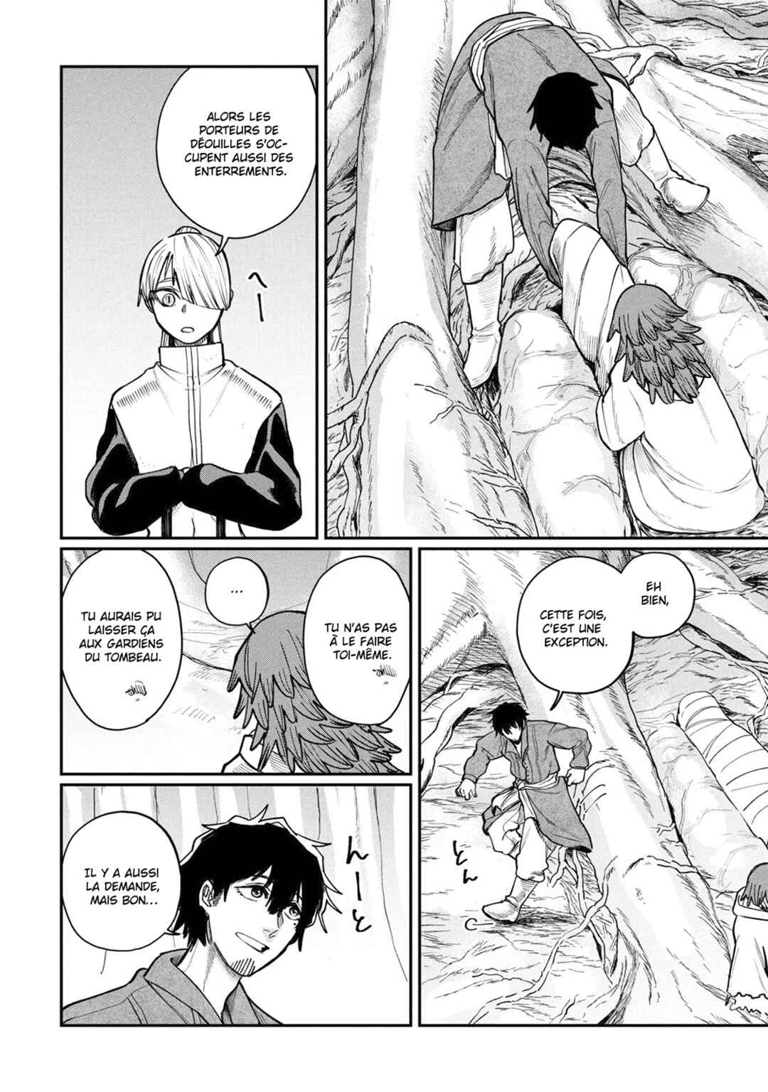 Shitai Katsugi no Nemu Chapitre 6: Les gardiens du tombeau et le cimetière - Page 12