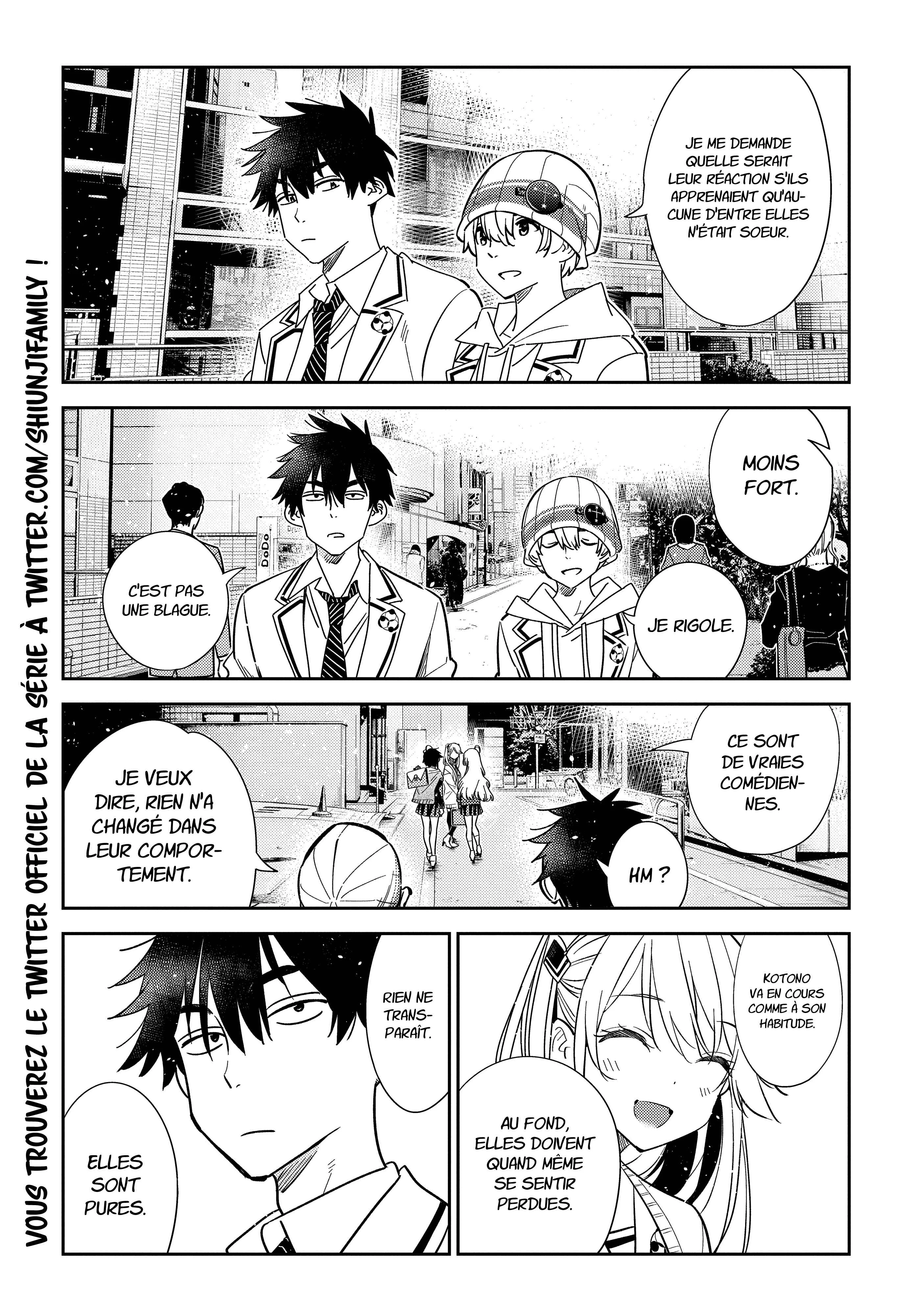 Shiunji-ke no Kodomotachi Chapitre 5: L'angoisse de la quatrième sœur - Page 3