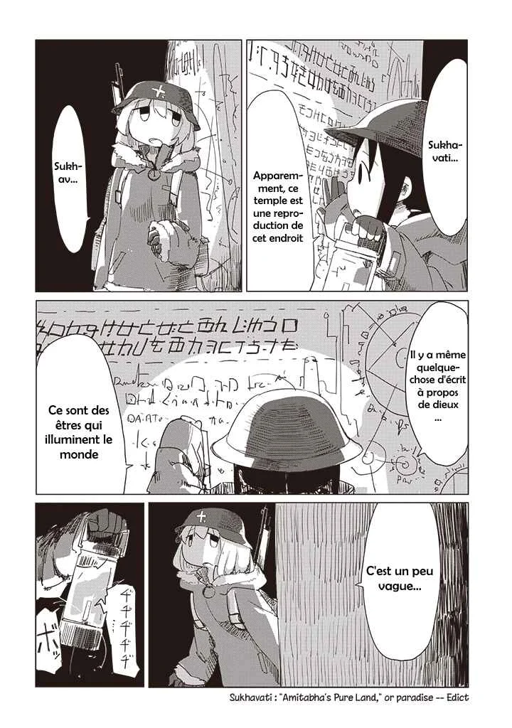 Shoujo Shuumatsu Ryoukou Chapitre 10: Temple - Page 6