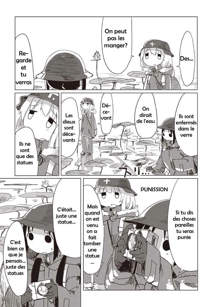 Shoujo Shuumatsu Ryoukou Chapitre 10: Temple - Page 13
