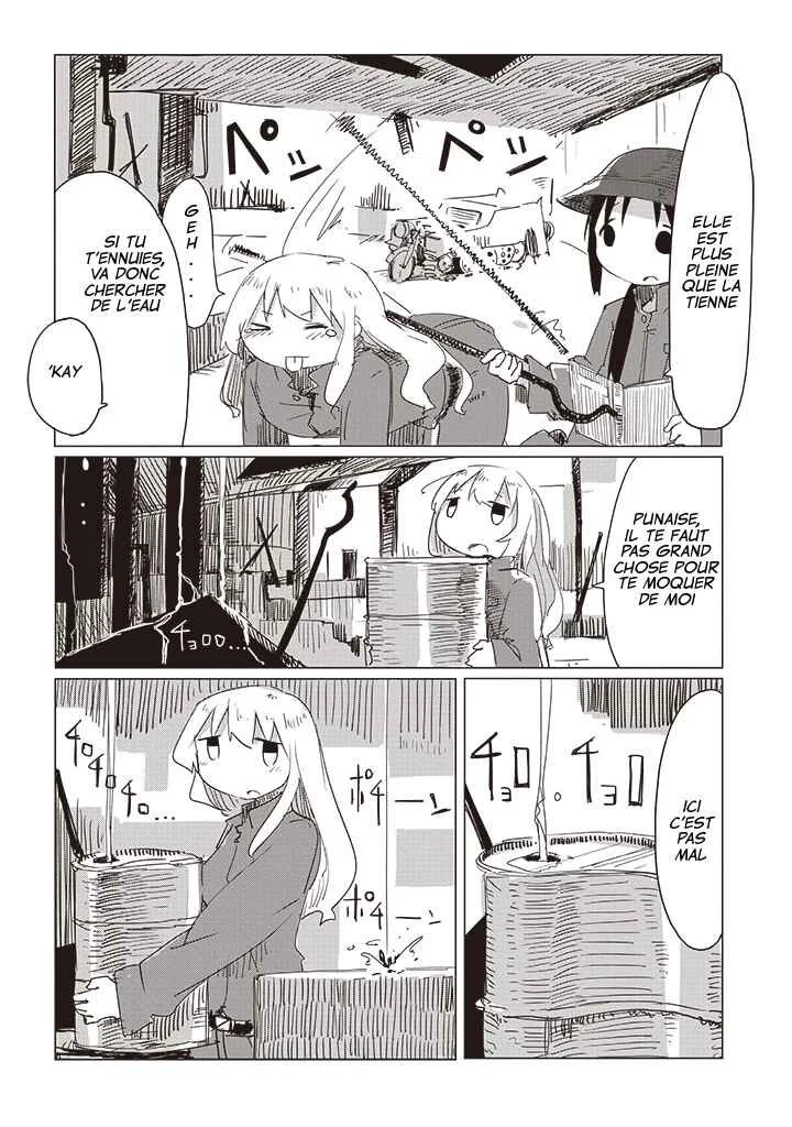 Shoujo Shuumatsu Ryoukou Chapitre 12: Le son de la pluie - Page 7
