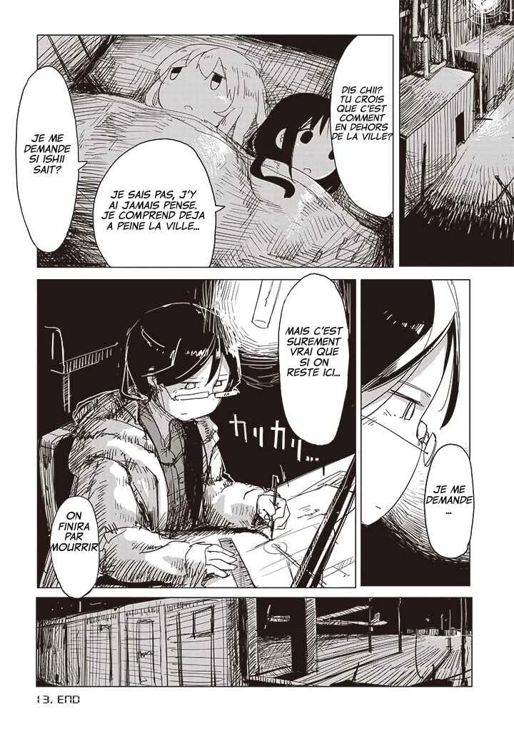 Shoujo Shuumatsu Ryoukou Chapitre 14: Technologie - Page 13
