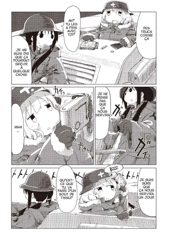 Shoujo Shuumatsu Ryoukou Chapitre 18: Souvenirs - Page 5