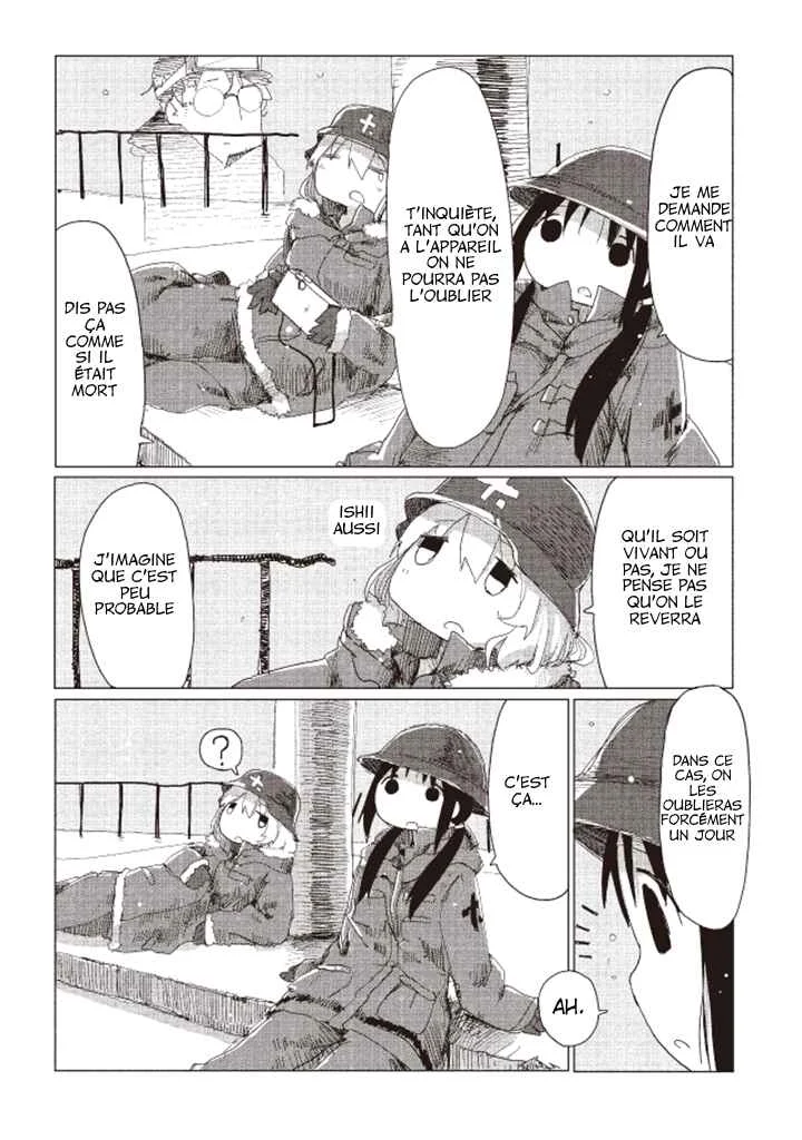 Shoujo Shuumatsu Ryoukou Chapitre 18: Souvenirs - Page 9